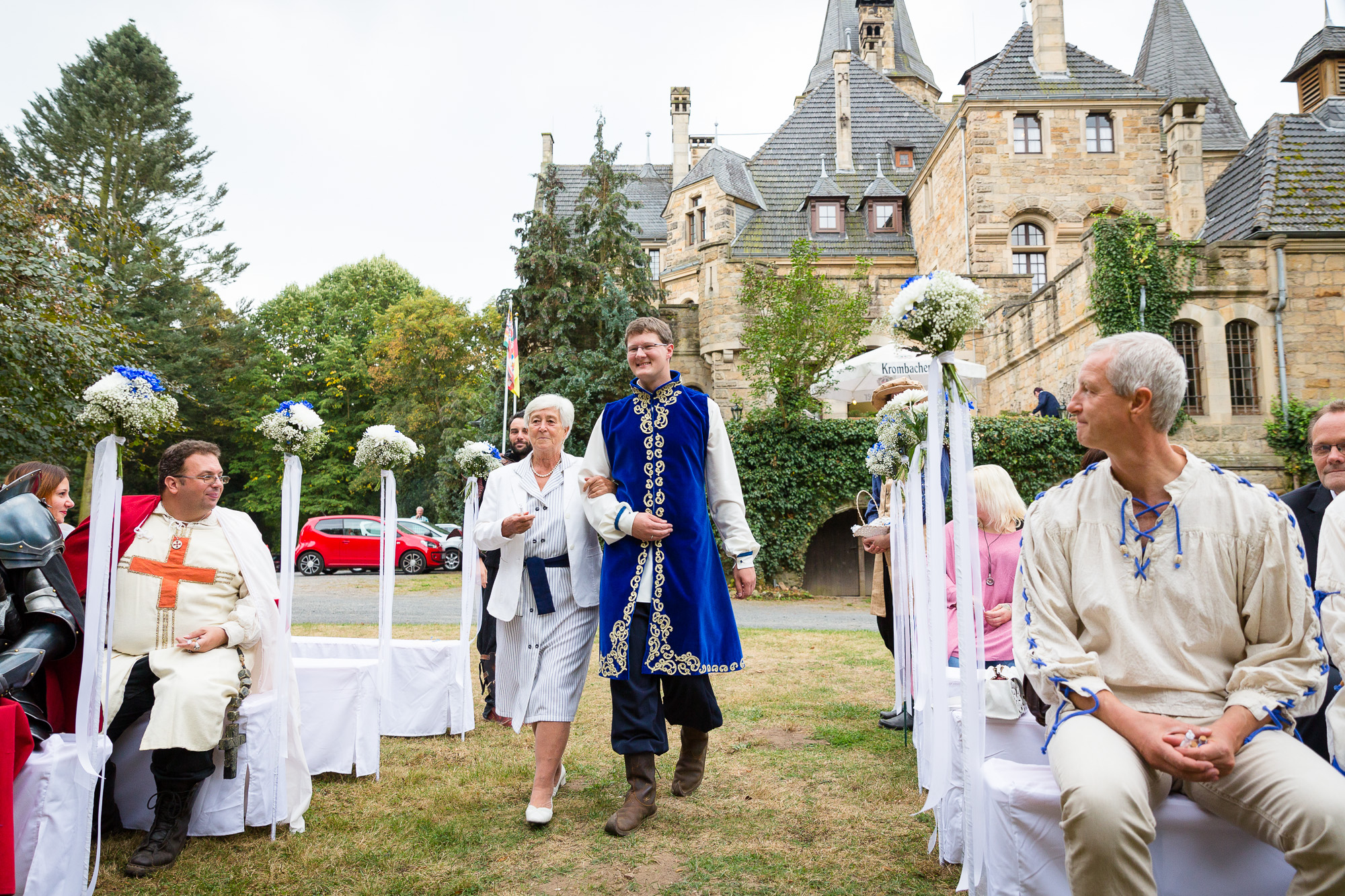 LARP-Hochzeit auf Schloß Garvensburg | © Andreas Bender